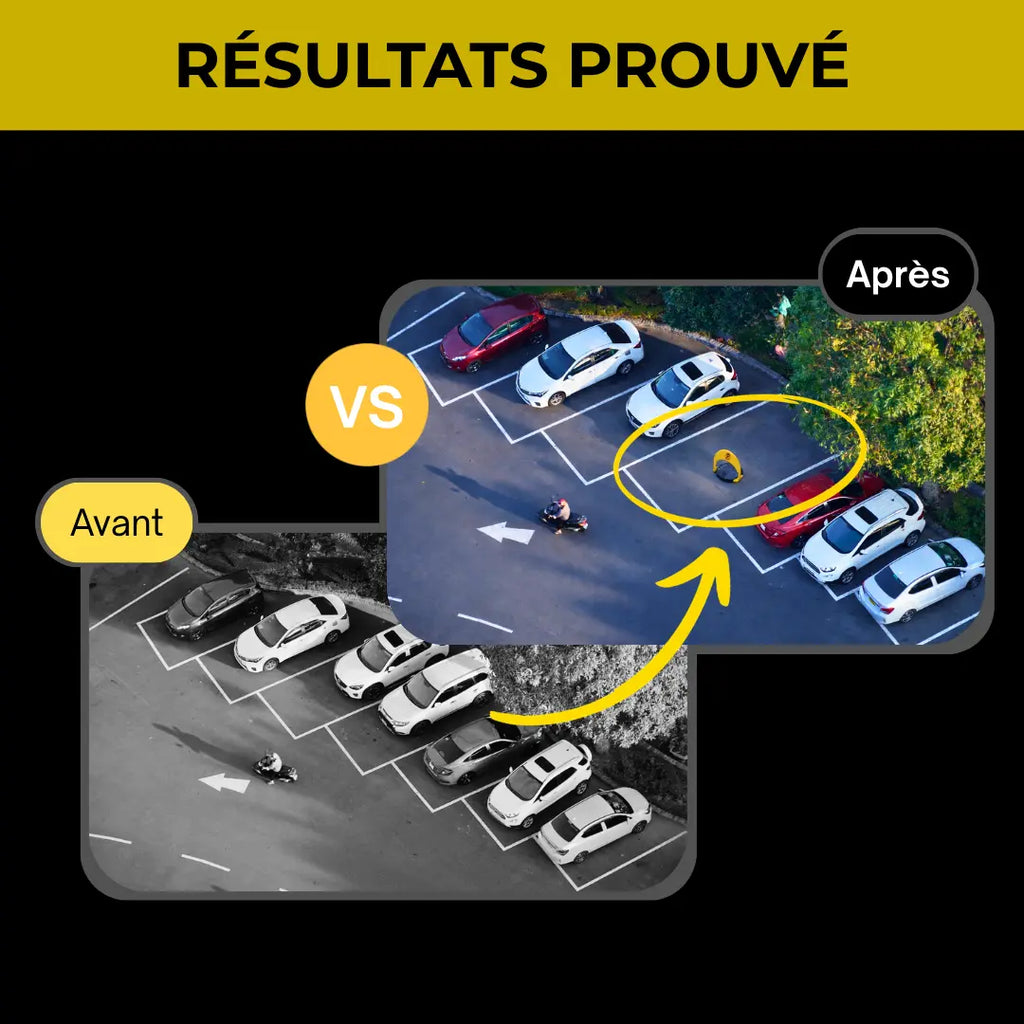 Barrière de Parking Automatique–Protégez Votre Place 24/7 Sans Effort Parkora